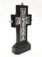 Крест на подставке (малый с камнями)