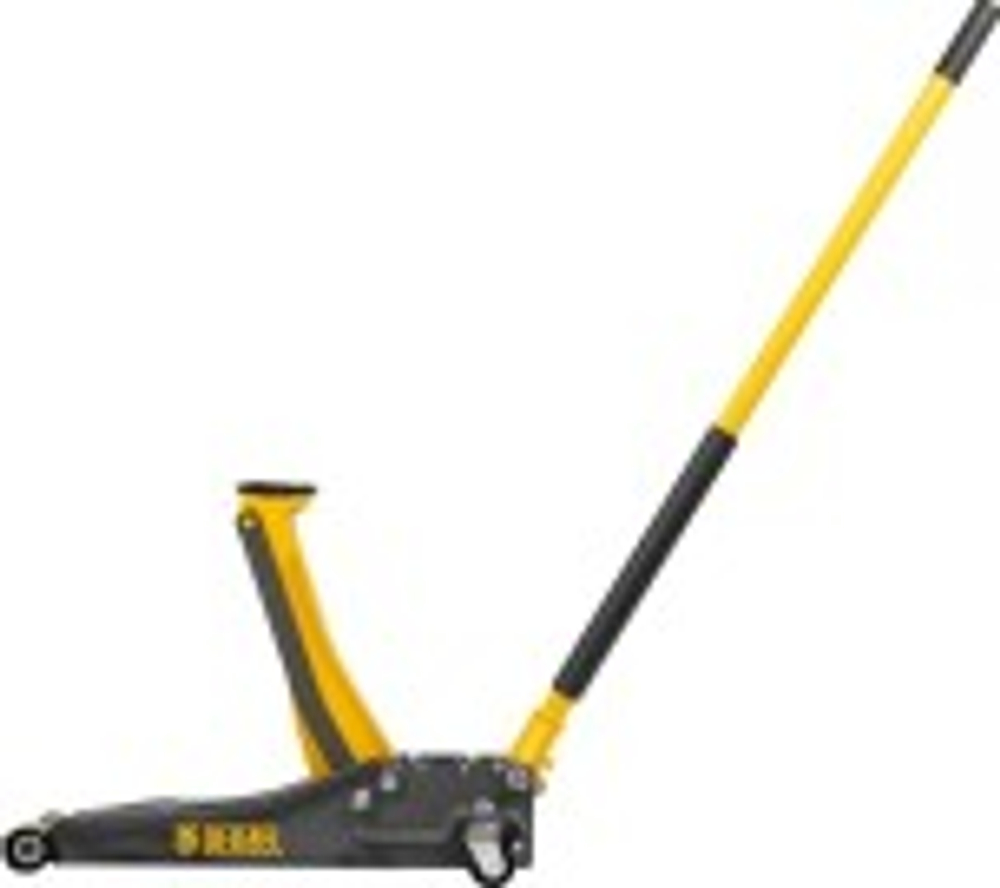 Домкрат подкатной DENZEL 51250 гидравлический 3 т, 75-500 мм, низкий подхват