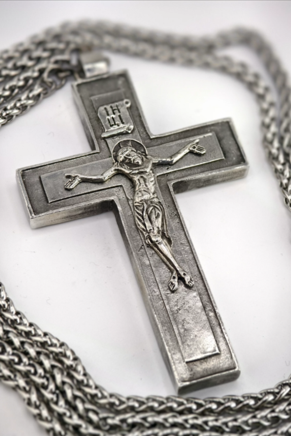 Крест иерейский “Павловский” с распятием XIII век