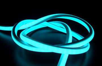 Гибкий Неон LED NEON FLEX 8x16мм.-20м. 220v Blue + шнур