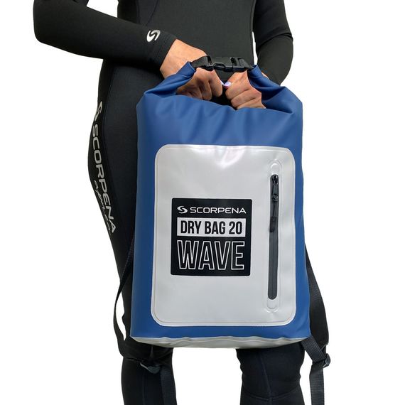 Герморюкзак Scorpena Wave 20 л темно-синий