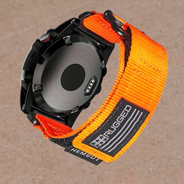 Нейлоновый ремешок Hemsut Rugged 26 мм для Garmin Fenix 7x 6x 5x, Tactix 7 Delta, Enduro 2, Instinct 2X быстросъемный
