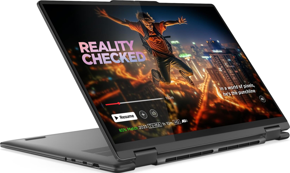 Ноутбук Lenovo Yoga 7 2-in-1 16IML9, 16'', Storm Grey, KB RUS/ENG, Power Cord EU (83DL0002US) в регионах России