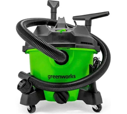 Пылесос для сухой и влажной уборки GREENWORKS G120WDV 1300 Вт,34 л,шланг 3 м (4701207)