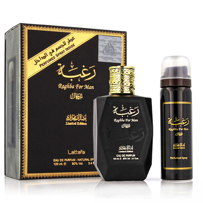 Lattafa Raghba For Man EDP 100 ml + DEO VAPO 25 ml (man) 1 St.