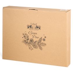 БЛЮДО СЕРВИРОВОЧНОЕ "GREEN PINE" 30,5*24*5 СМ