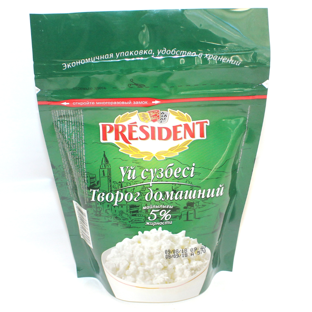 Творог President  5% 350 гр