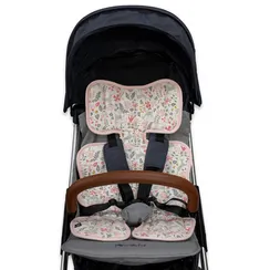 Матрасик стеганый Organic Factory Олень, розовый