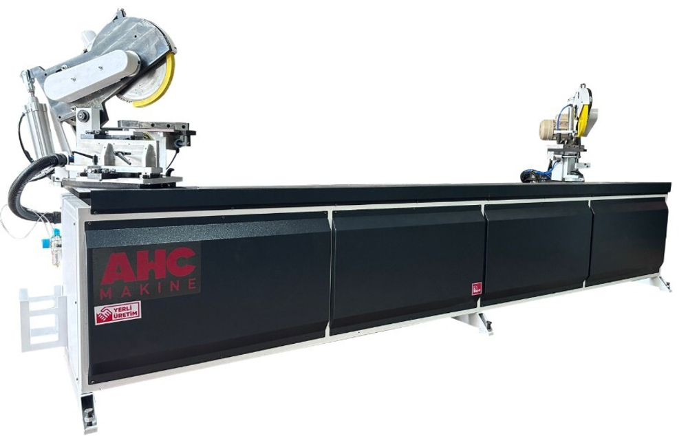 Усозарезной двухпильно-сверлильный станок AHC Makina Aluexpert 200