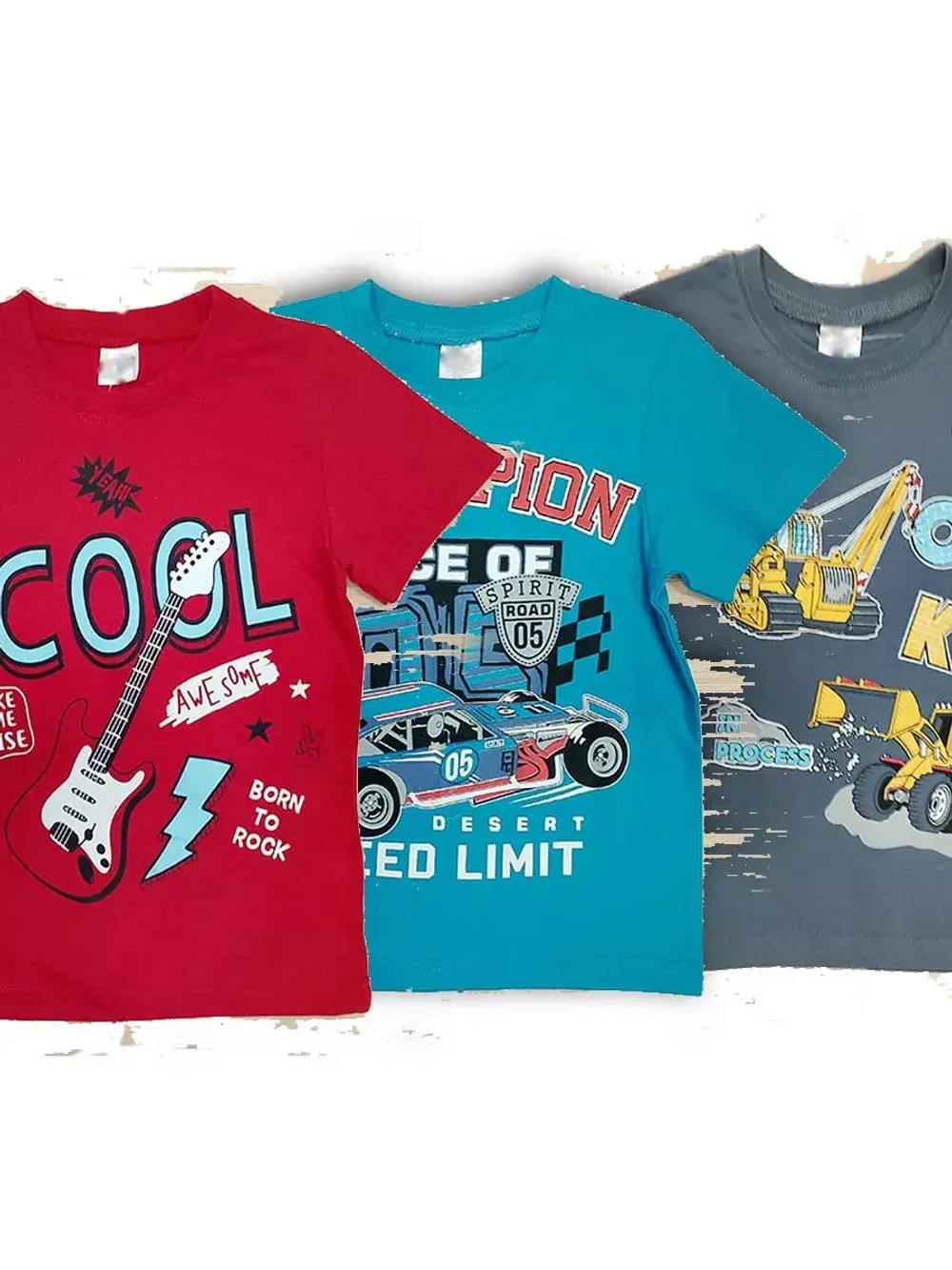 Футболка для садика и школы.Набор 3 шт.мальчик