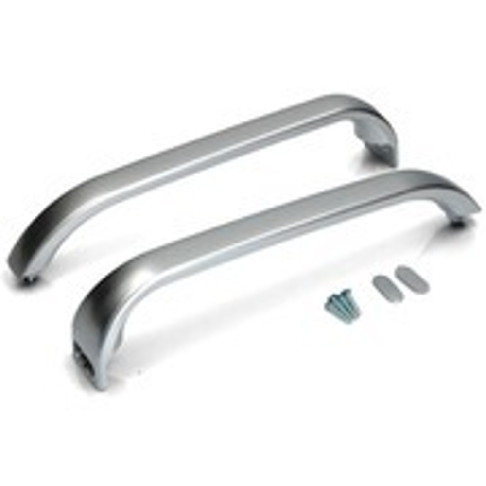 Ручка холодильника Bosch серебристая (компл. 2 шт) 267579, 369551, 489236