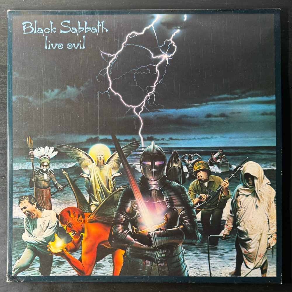 Black Sabbath - Live Evil 2LP (Голландия 1983г.)