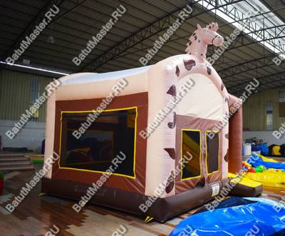 Коммерческий надувной батут "Чемпион", 5*5*4,5 м.