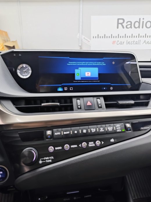 Магнитола для Lexus ES 2018-2021 (тачпад) - Radiola RDL-LEX-ES18 монитор 12.3" на Android 13, 8Гб+128Гб, CarPlay, 4G SIM-слот