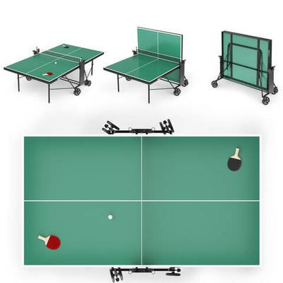 Теннисный стол UNIX Line Compact indoor 18mm MDF (Green)