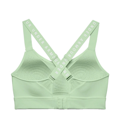 Теннисный бюстгальтер Under Armour Women's UA Infinity High Sports Bra - Green