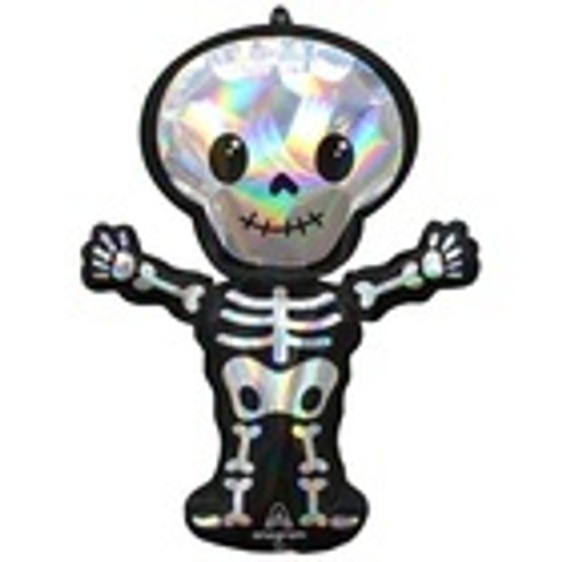 А ФИГУРА/P40 Скелет Переливы 34"/86см (БГ-)