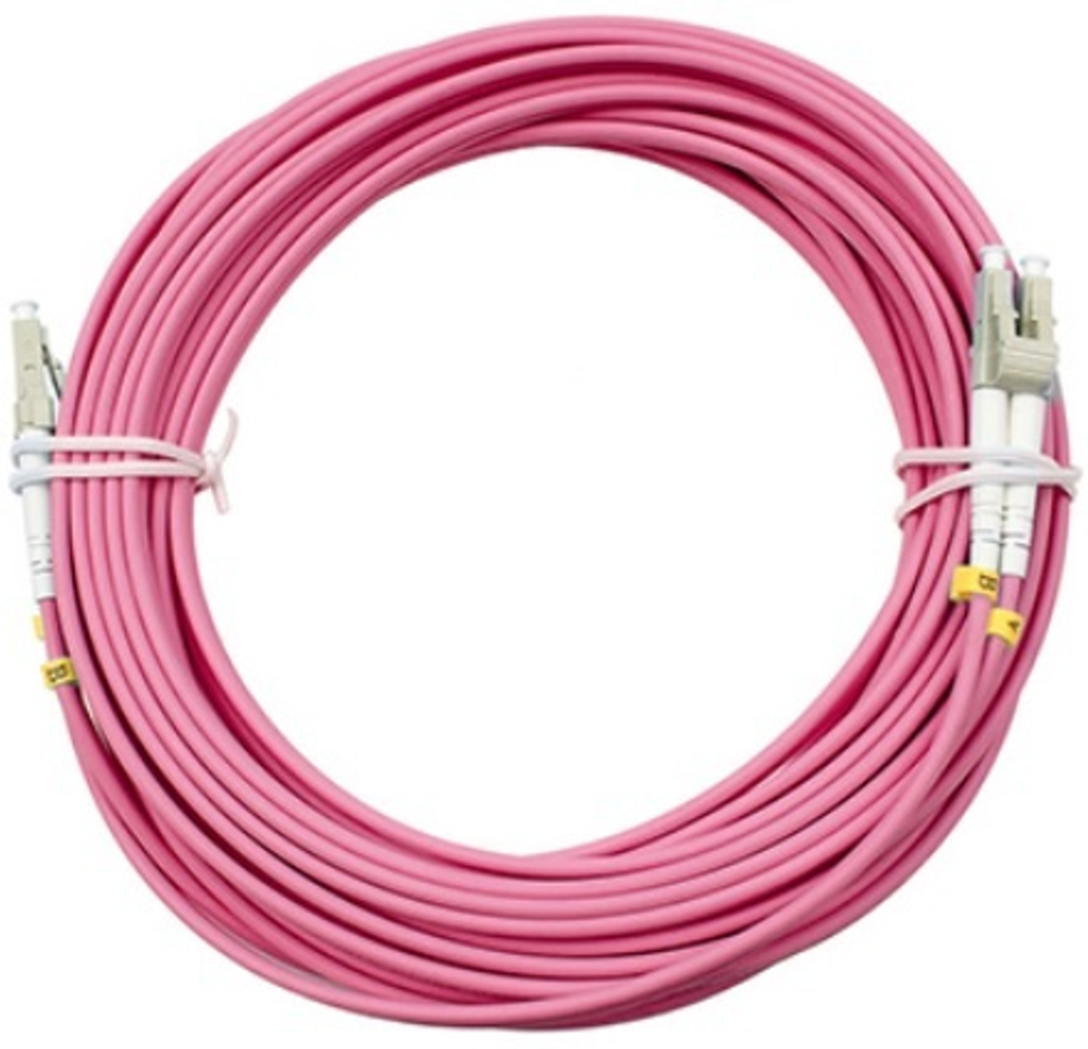 Патч-корд волоконно-оптический Vimcom DPC-MM50(OM4)-LSZH-2.0-LC-LC-25