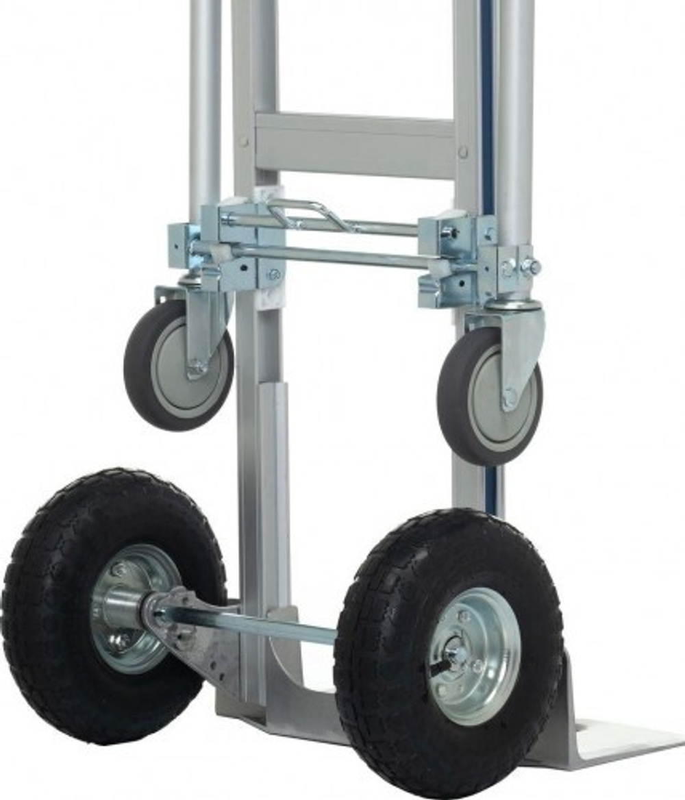 Тележка трансформер СТЕЛЛА-ТЕХНИК FW-85 алюминий, грузоподъемность 200/250 кг