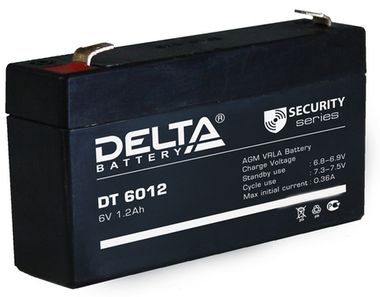 Аккумуляторы Delta DT 6012 - фото 1