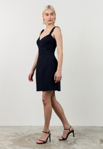 Платье мини с чашечками