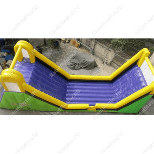 Надувная горка для зорба "Zorbing ramp"
