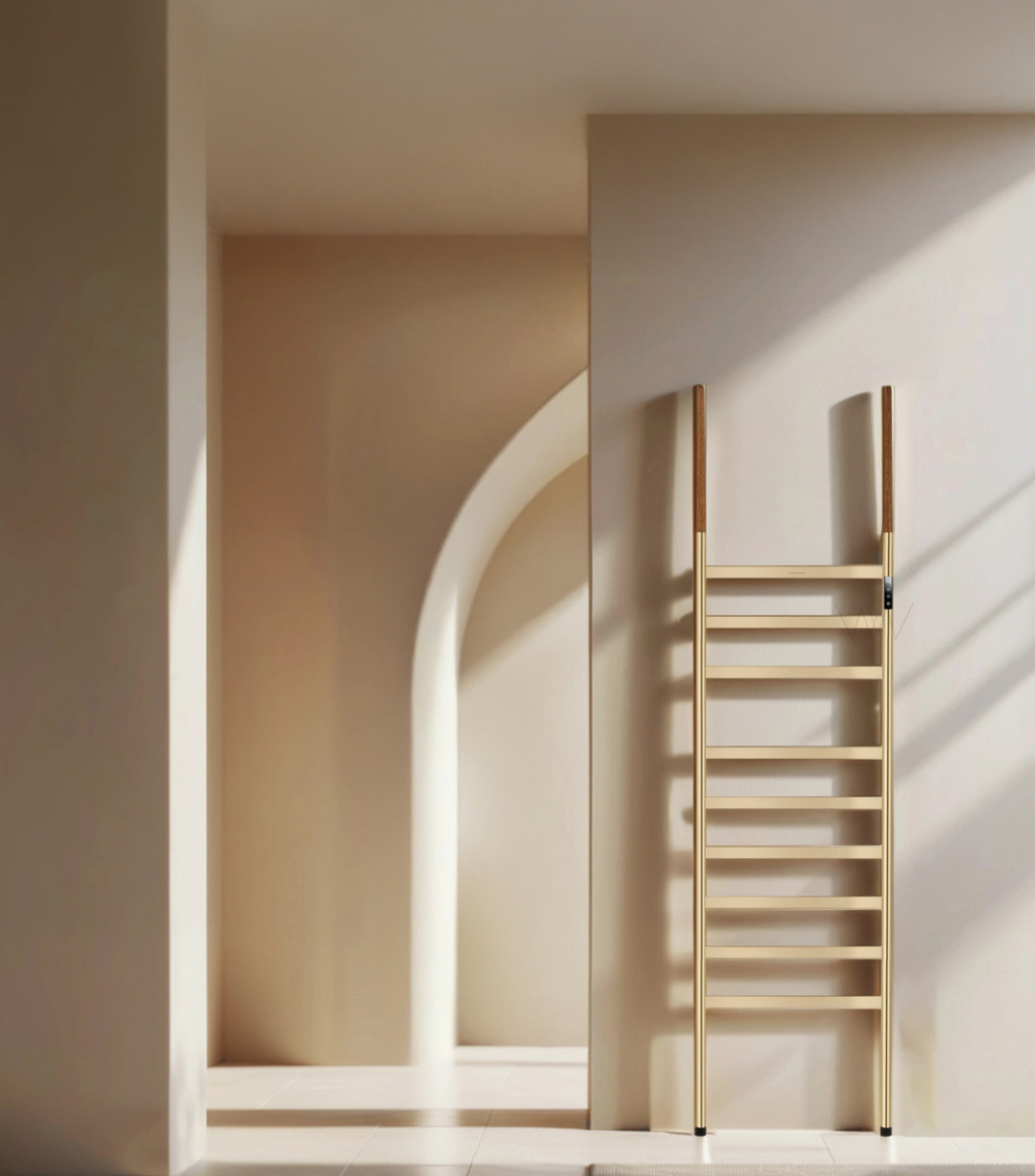 Полотенцесушитель электрический напольный WONZON & WOGHAND BREMEN, Темный графит (WW-A207-GM)