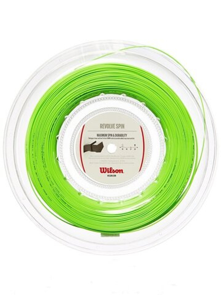 Струны для тенниса WILSON REVOLVE SPIN Бобины 200 м