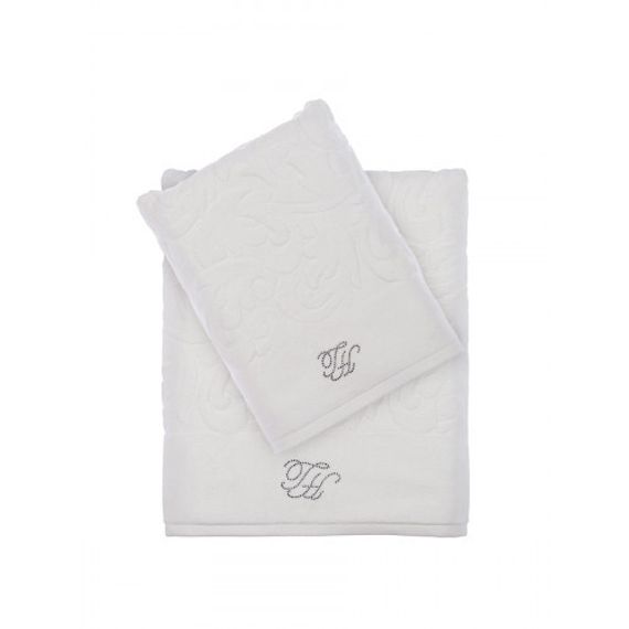 Набор полотенец Tivolyo Baroc 2 предмета TIVOLYO HOME Турция кремовый