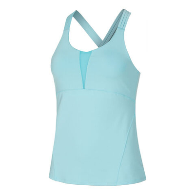 Женская теннисная майка Lucky in Love Triple Strap With Bra Tank Top Women - Light Blue