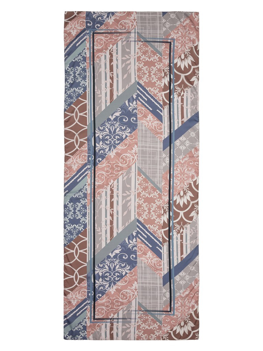 Палантин жен. виск+шелк 70х180 LG34-432-05