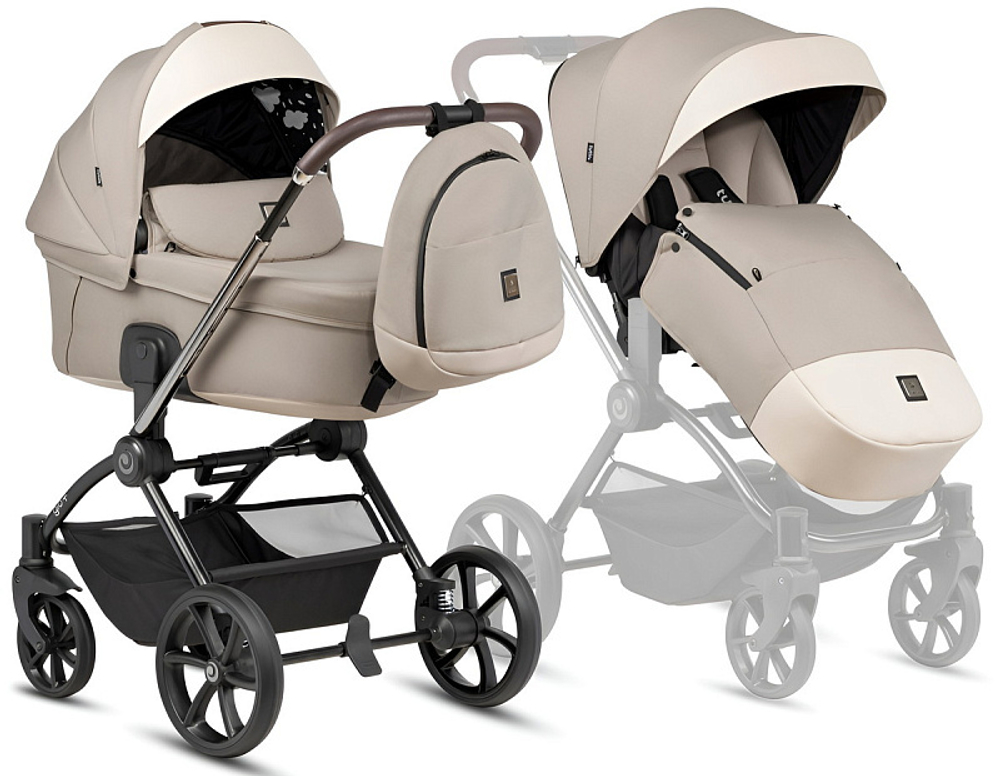 Детская коляска Tutis Gio Plus 3 в 1 1552180 Beige