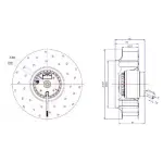 Мотор-колесо Vilmann BX-225-2E / LCK-225-2E