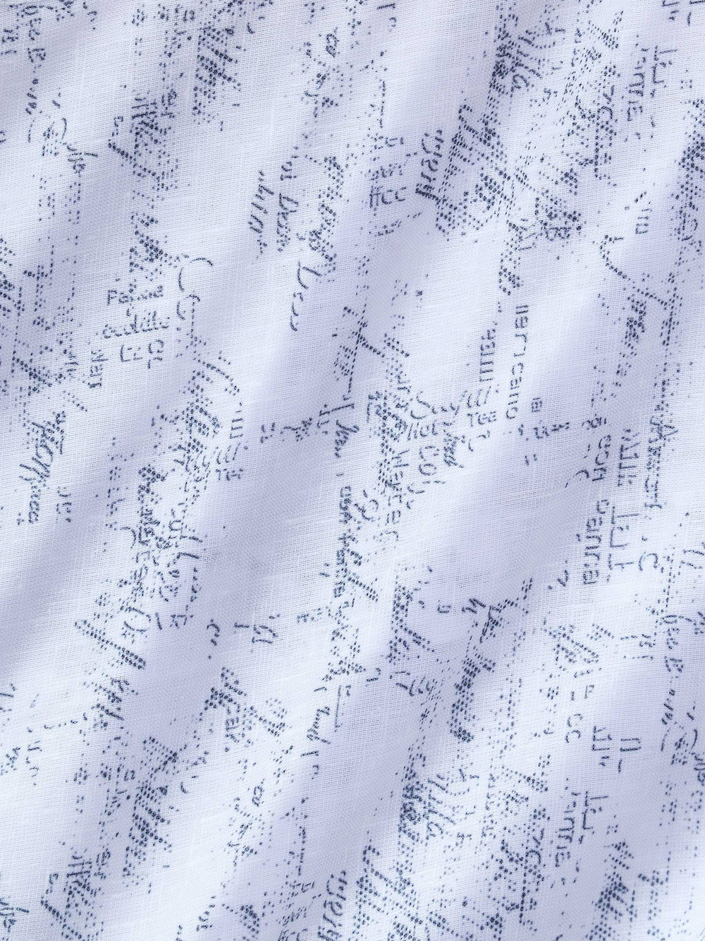 Сорочка мужская VESTER короткий рукав, газетный рисунок 76518 41