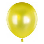 Воздушные шарики MC-Basir цвет желтый металлик, 100 шт, размер №12