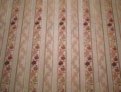 Жаккард Букет полоса малая крем