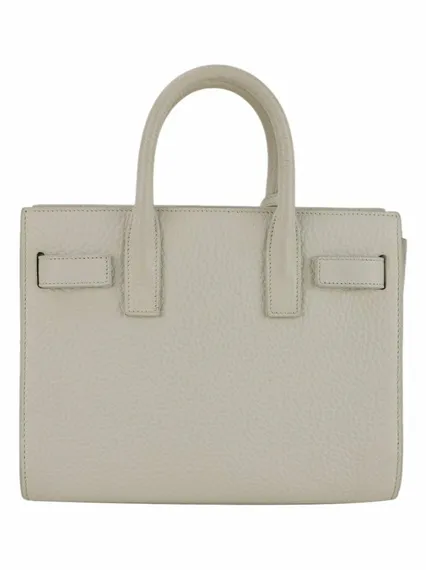 Сумка Saint Laurent Sac De Jour Nano белый