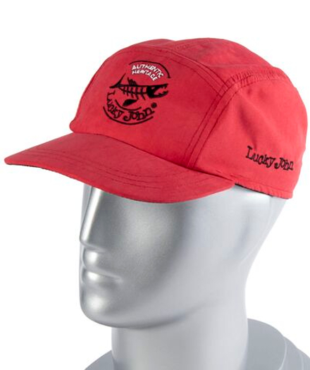Бейсболка Lucky John FISH RED 04 р.XL