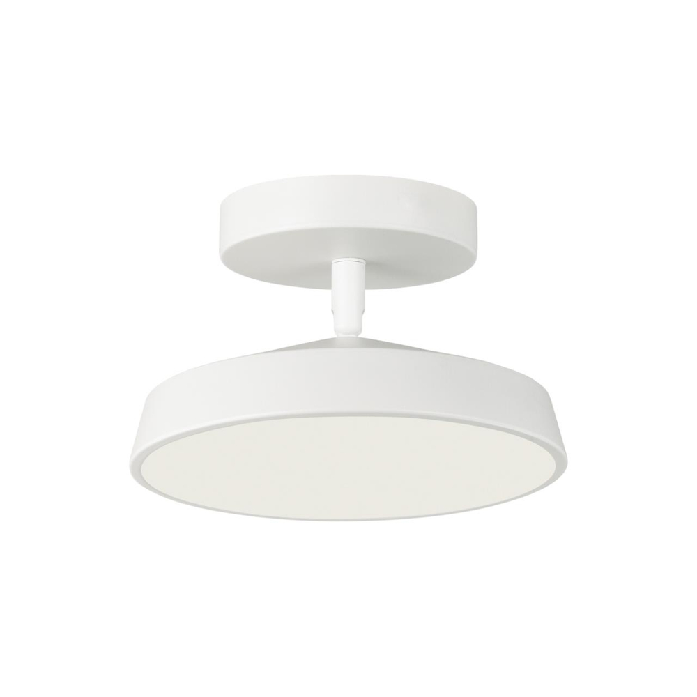 7655/12L MITRA LED SN 547 Светильник пластик/белый LED 12Вт 4000K D200 IP20 MIRA WHITE