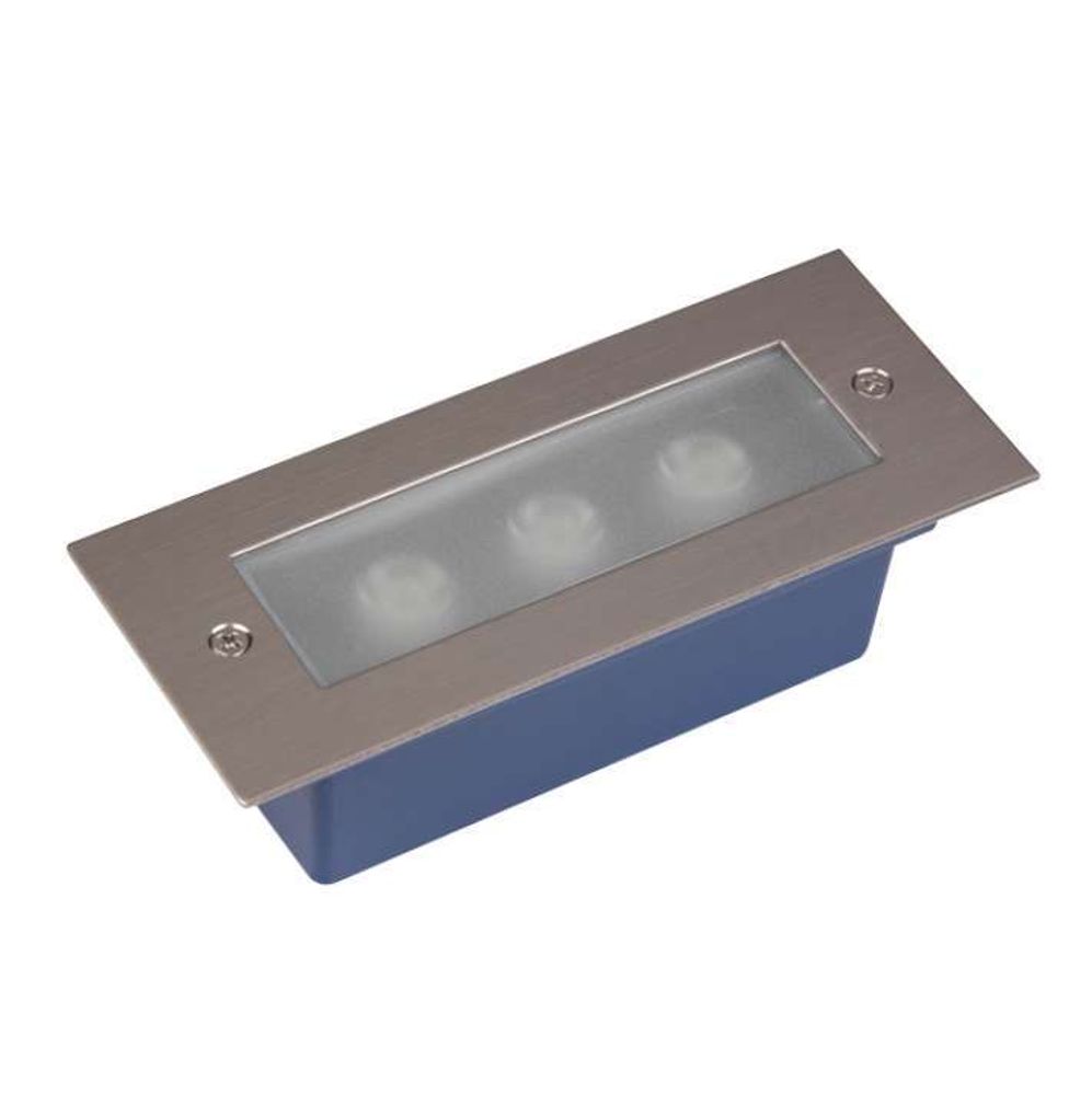 Светильник светодиодный для ландшафтного и архитектурного освещения PWS/R S170070 3Вт 4000К Chrome IP65 встраиваемый Jazzway 5006584A