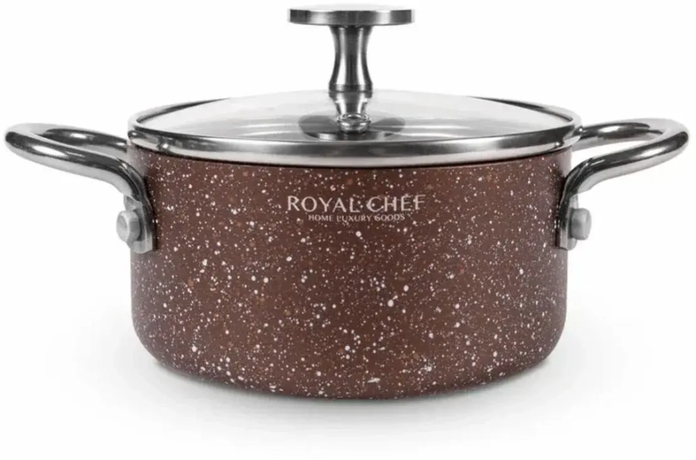 Кастрюля мраморная Royal Chef Luxury 1,85л RC-50118