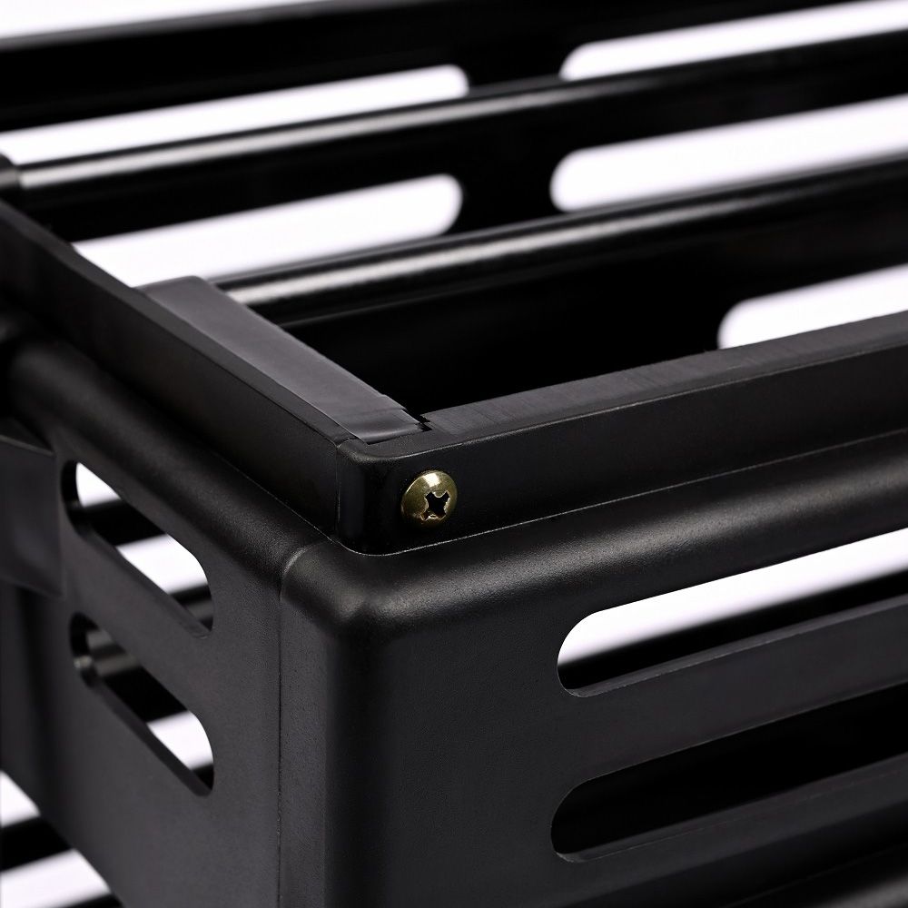 Корзина для теннисных мячей NEVA SPORT, UEA1, на 75 мячей, пластик, черный