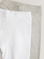 Легинсы с термо-эффектом для мальчика Next 612-560, 2 шт., Белый, Бежевый