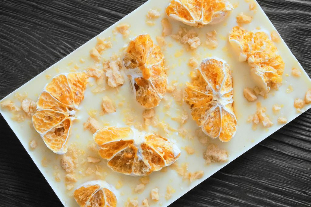 Мандарин сублимированной сушки, кусочки, 250 гр