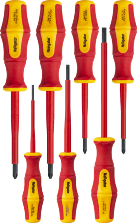 Отвёртка Navigator 95 263 NHT-Оtd03-H7 (диэлектрическая, набор 7 шт)