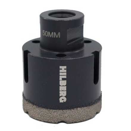 HH650 Коронка алмазная 50мм Hilberg Super Hard M14