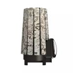 Дровяная банная печь Grill'D Cometa Vega 180 Short Window Max Stone (Серпентинит)