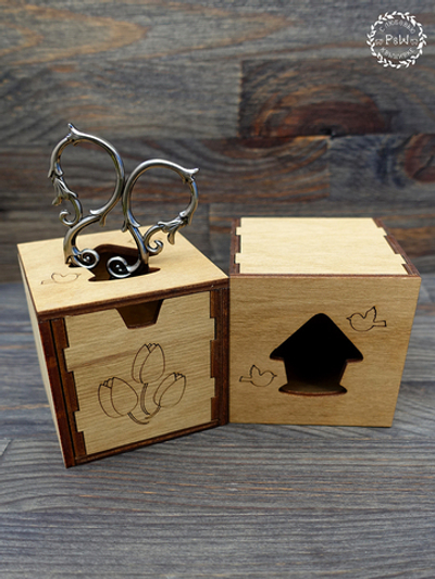 Мусорничка "Весенняя птичка"