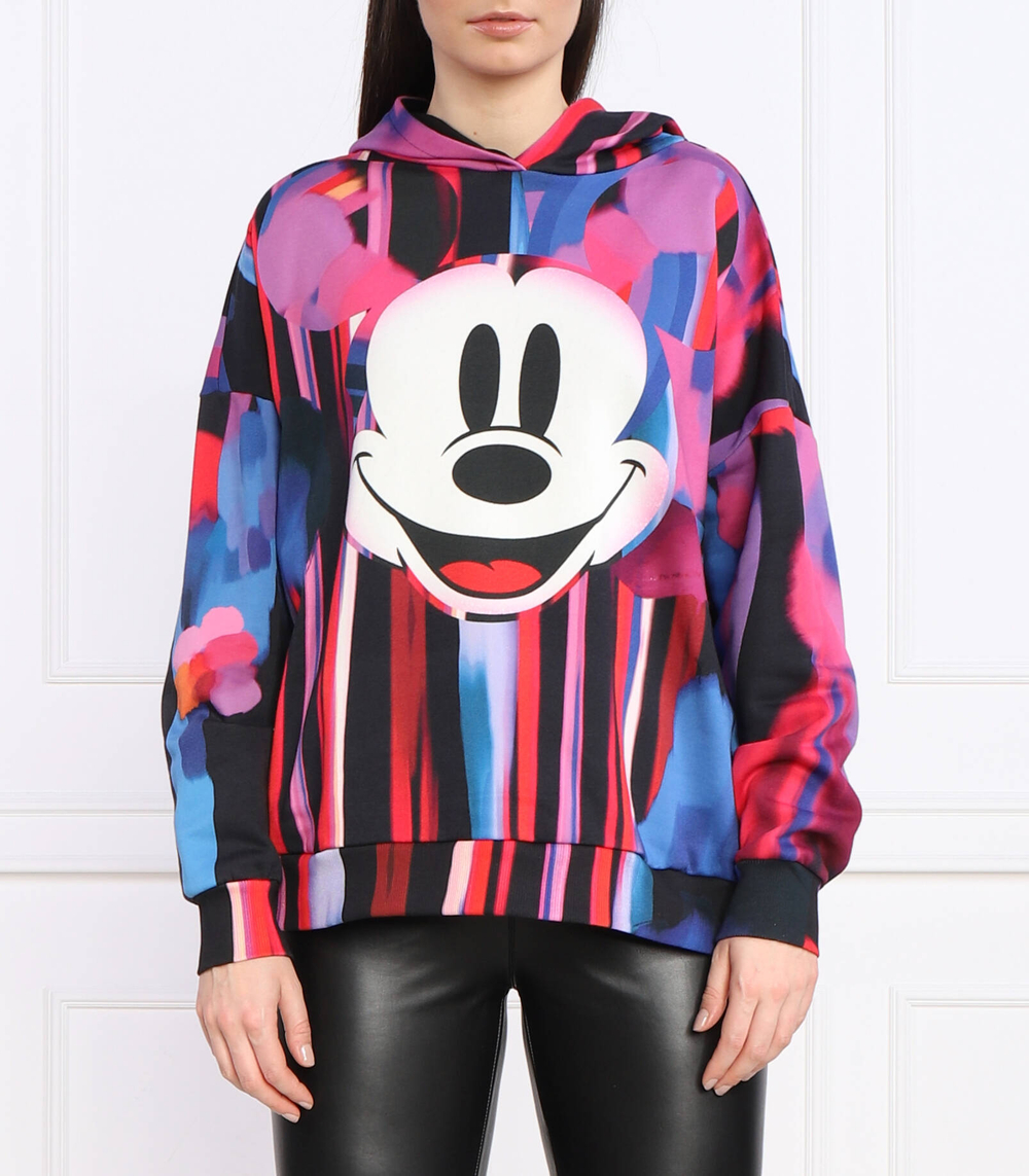 Худи desigual x mickey mouse Desigual - черный(23SWSK59)