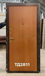 Дверь металлическая Б/У 208(в) х 96(ш) Входная